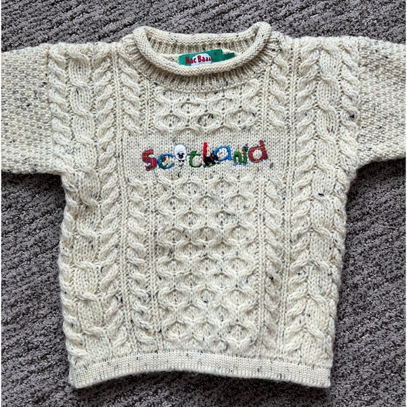 Kids Scotland Wool Sweater - Picture 2 of 6